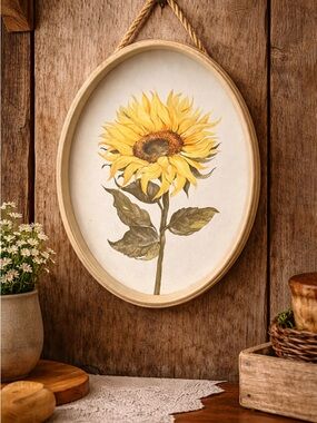 Sunflower Farmhouse Wall Decor